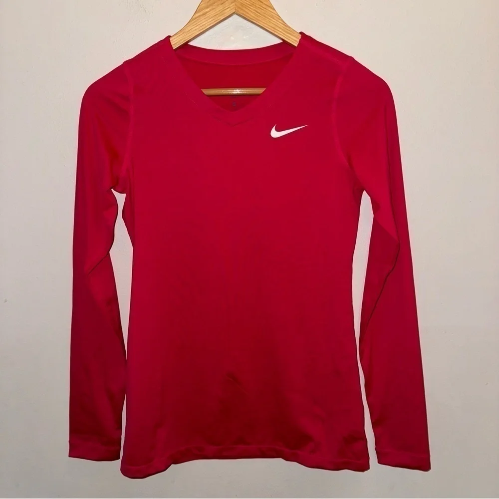 Nike Dri-Fit Long Sleeve Athletic Top First Layer Girls Extra Large